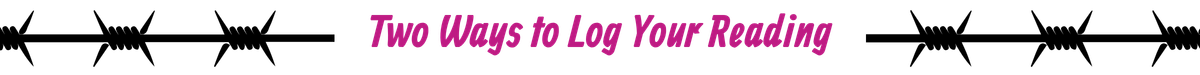 ways to log your reading line break